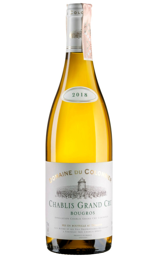 Domaine Du Colombier Chablis Grand Cru Bougros 2018