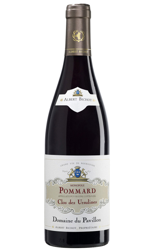 Domaine du Pavillon Pommard Clos des Ursulines 2014