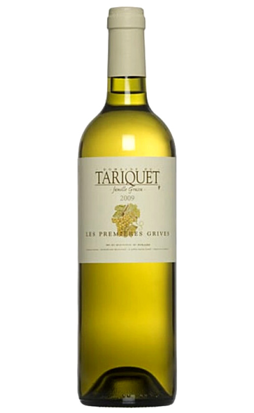 Domaine du Tariquet Les Premieres Grives Cotes de Gascogne VDP 2009