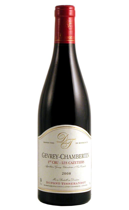 Domaine Dupont-Tisserandot Gevrey-Chambertin 1-er Cru Les Cazetiers 2008