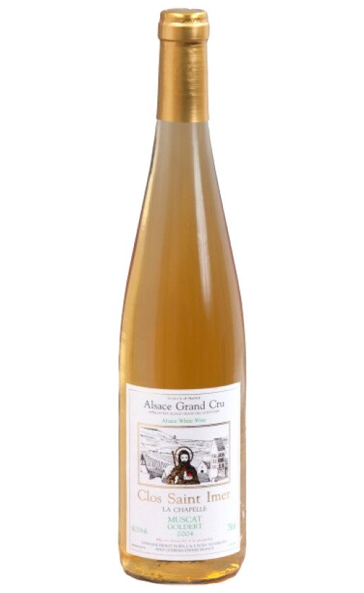 Domaine Ernest Burn Muscat Cuvee La Chapelle Clos Saint Imer Grand Cru Goldert 2004