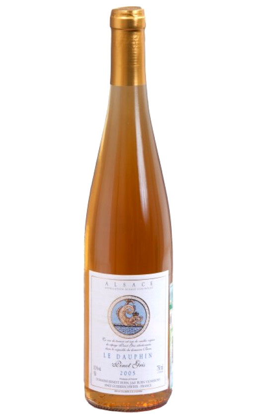 Domaine Ernest Burn Pinot Gris Le Dauphin Alsace 2005