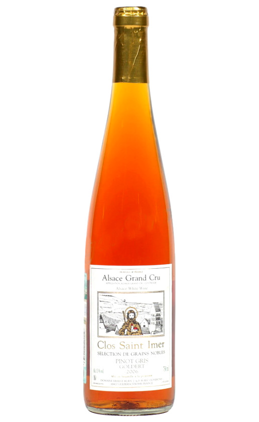 Domaine Ernest Burn Pinot Gris Selection de Grains Nobles 2006