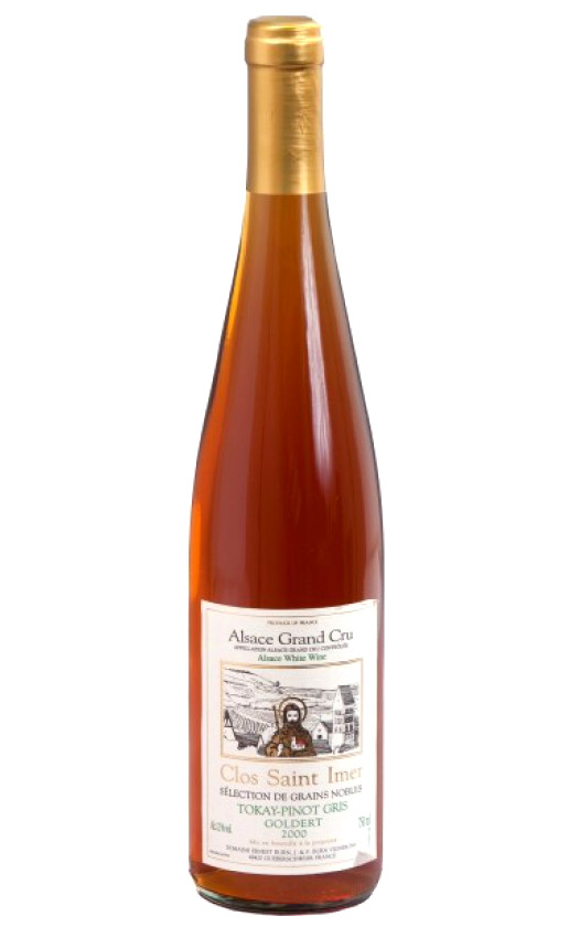 Domaine Ernest Burn Tokay Pinot Gris Clos Saint Imer Grand Cru Goldert Selection de Grains Nobles 2000