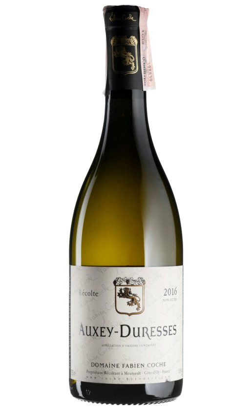 Domaine Fabien Coche Auxey-Duresses Blanc 2016