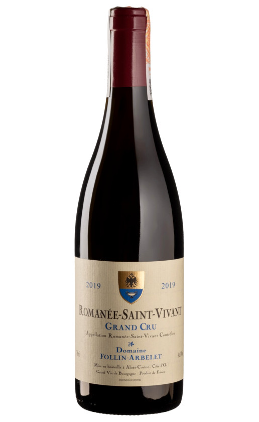 Domaine Follin-Arbelet Romanee-Saint-Vivant Grand Cru 2019