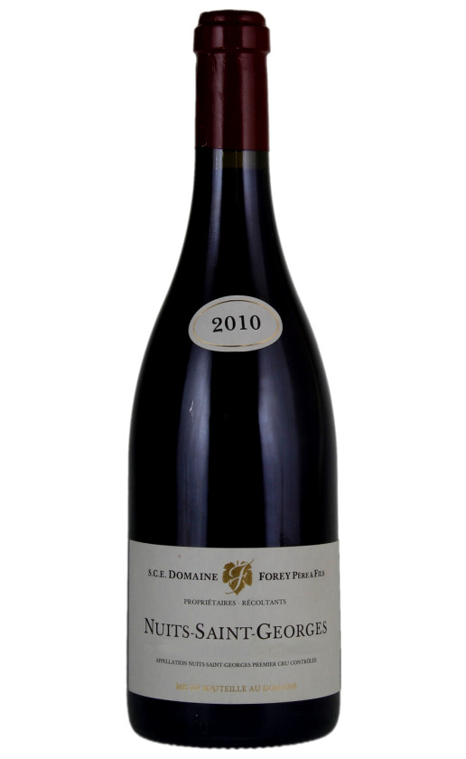 Domaine Forey Pere et Fils Nuits-Saint-Georges 2010