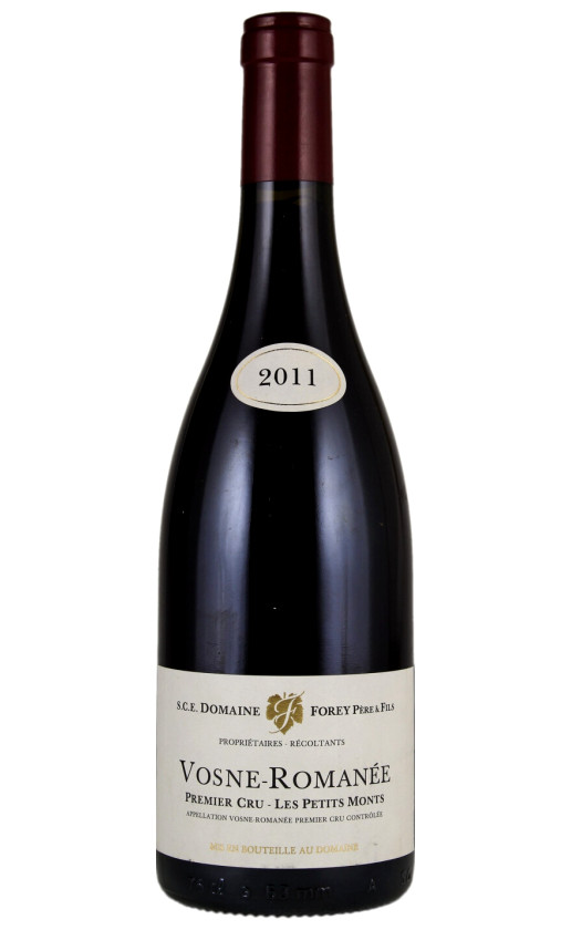 Domaine Forey Pere et Fils Vosne-Romanee Premier Cru Les Petits Monts 2011
