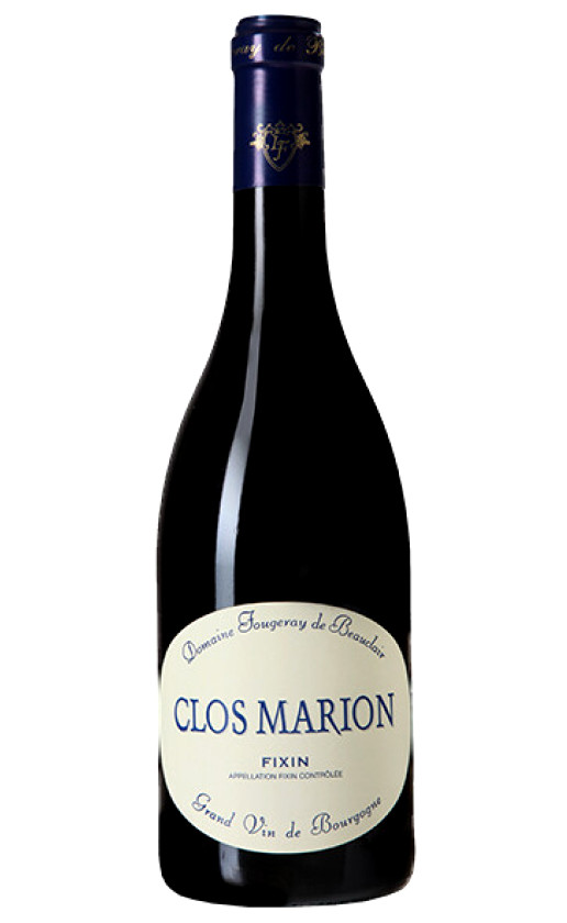 Domaine Fougeray de Beauclair Clos Marion Rouge Fixin 2017