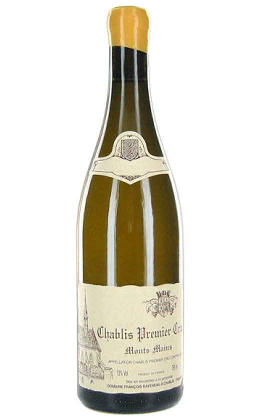 Domaine Francois Chablis Monts Mains Premier Cru 2002