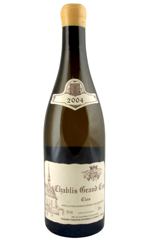 Domaine Francois Raveneau Chablis Clos Grand Cru 2004