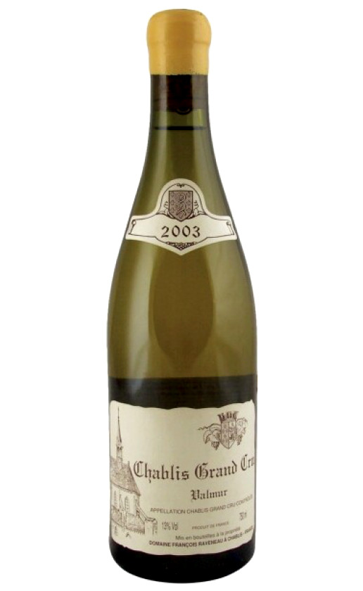 Domaine Francois Raveneau Chablis Grand Cru Valmur 2003
