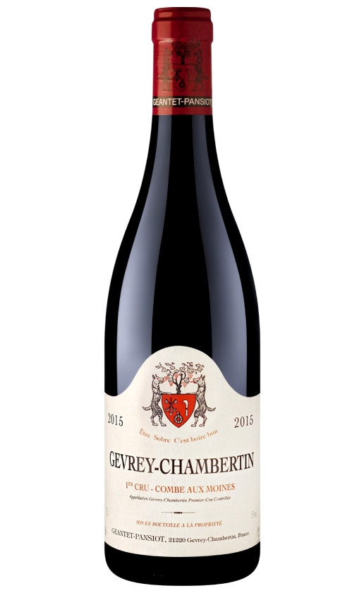 Domaine Geantet-Pansiot Gevrey-Chambertin 1er Cru Combe aux Moines 2015