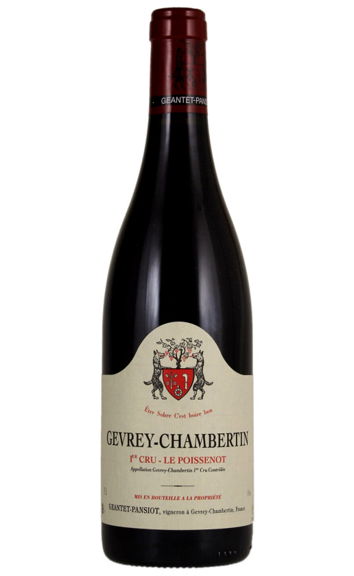 Domaine Geantet-Pansiot Gevrey-Chambertin Premier Cru Le Poissenot 2015