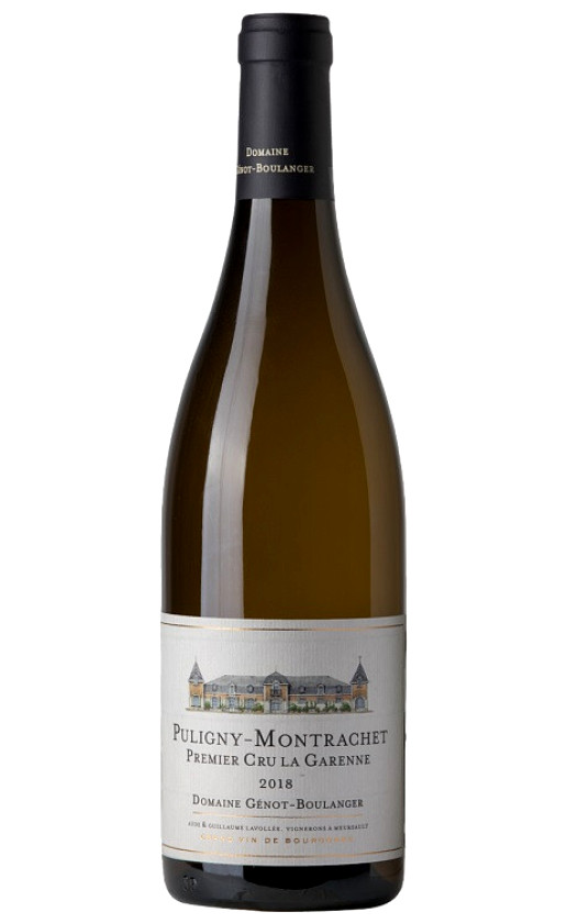 Domaine Genot-Boulanger Puligny-Montrachet Premier Cru La Garenne 2018