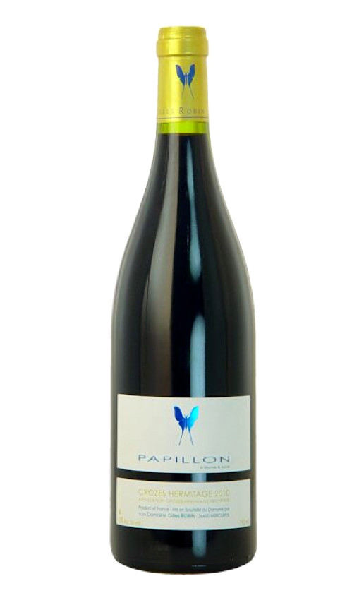 Domaine Gilles Robin Cuvee Papillon Crozes Hermitage 2010