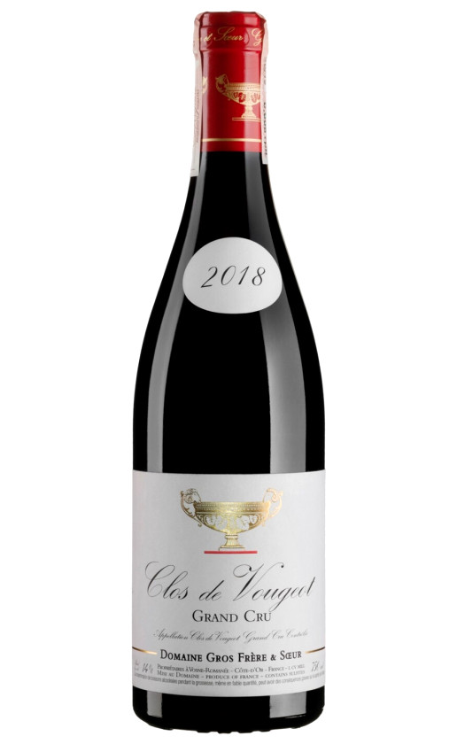 Domaine Gros Frere et Soeur Clos de Vougeot Grand Cru 2018