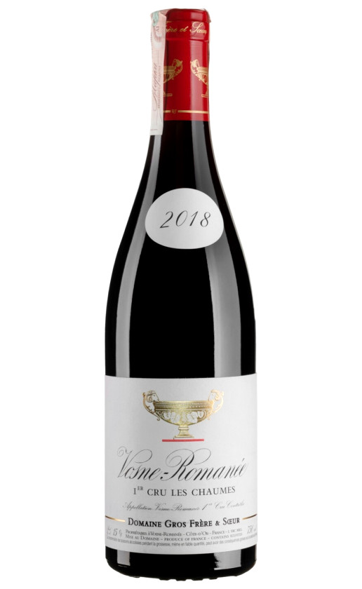 Domaine Gros Frere et Soeur Vosne-Romanee 1-er Cru Les Chaumes 2018