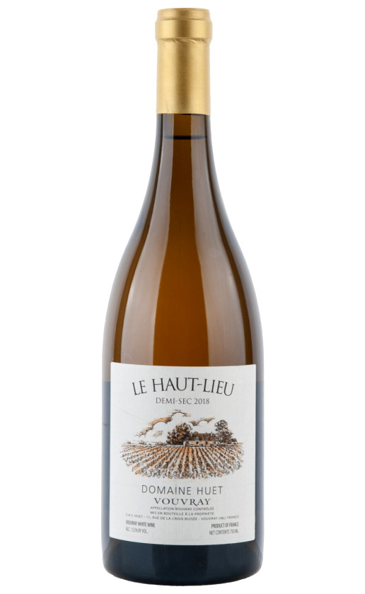 Domaine Huet Le Haut-Lieu Demi-Sec Vouvray 2018