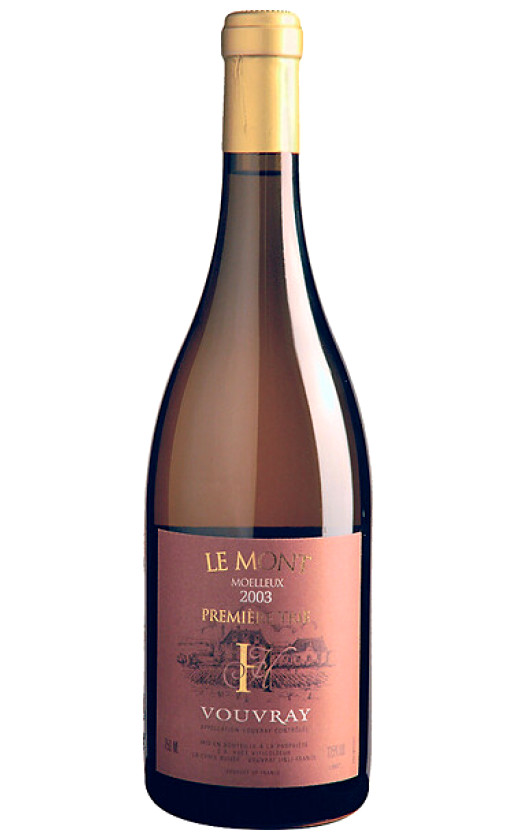 Domaine Huet Le Mont Premiere Trie Vouvray 2003