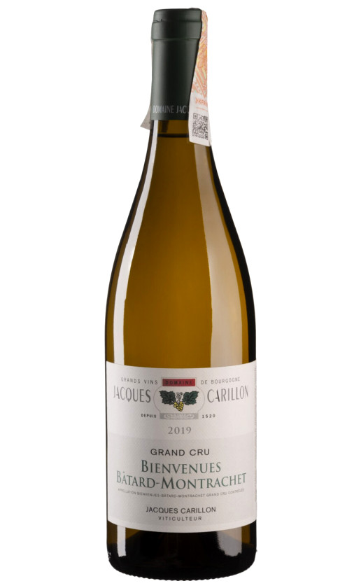 Domaine Jacques Carillon Bienvenues Batard-Montrachet Grand Cru 2019