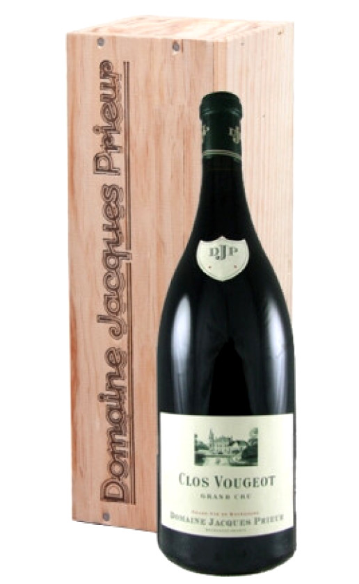 Domaine Jacques Prieur Clos Vougeot Grand Cru 2006 wooden box