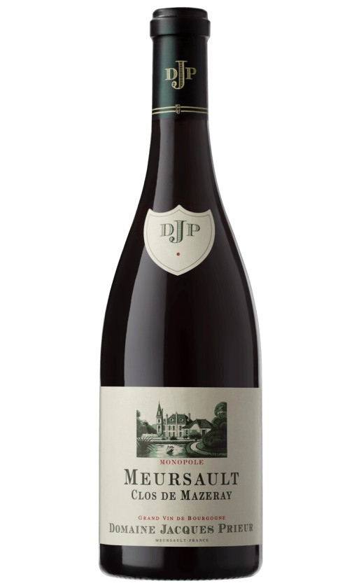 Domaine Jacques Prieur Meursault Clos de Mazeray Rouge 2017