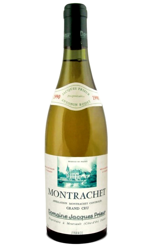 Domaine Jacques Prieur Montrachet Grand Cru 1990