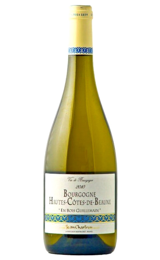Domaine Jean Chartron Bourgogne Hautes-Cotes-de-Beaune En Bois Guillemain 2010