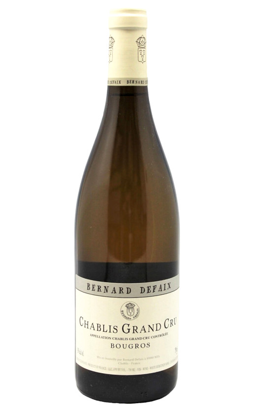 Domaine Jean Defaix Chablis Grand Cru Bougros 2017