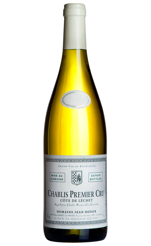 Domaine Jean Defaix Chablis Premier Cru Cote de Lechet 2018