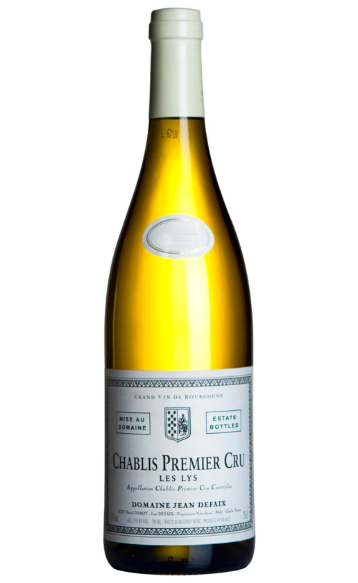 Domaine Jean Defaix Chablis Premier Cru Les Lys 2018