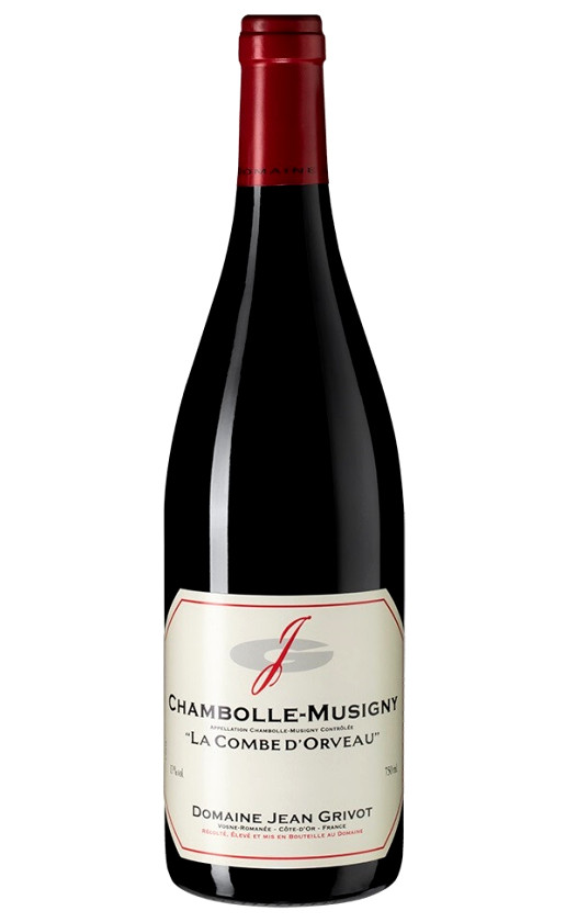 Domaine Jean Grivot Chambolle-Musigny La Combe d'Orveau 2018