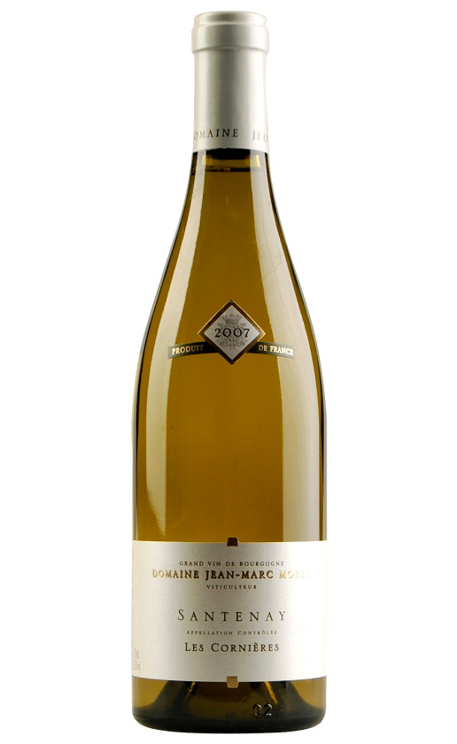 Domaine Jean-Marc Morey Santenay Les Cornieres Blanc 2007