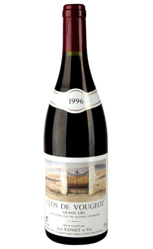Domaine Jean Raphet et Fils Clos de Vougeot Grand Cru 1996