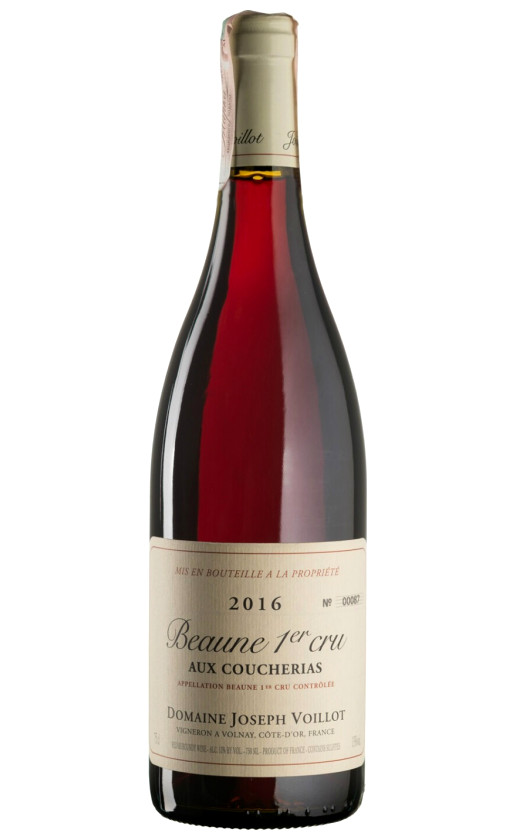 Domaine Joseph Voillot Beaune 1er Cru Aux Coucherias 2016