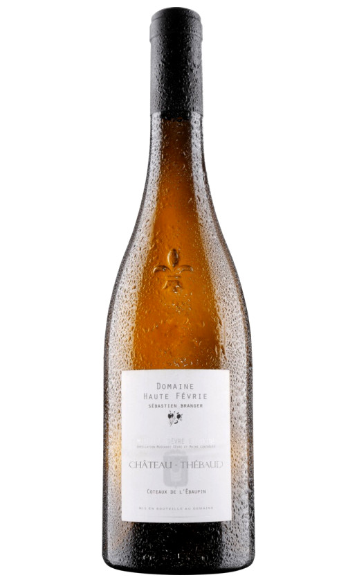 Domaine La Haute Fevrie Chateau-Thebaud Coteaux de l'Ebaupin Muscadet Sevre Et Maine 2016
