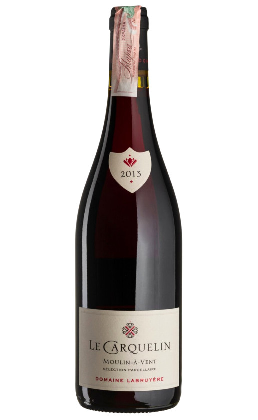 Domaine Labruyere Le Carquelin Moulin-a-Vent Selection Parcellaire 2013