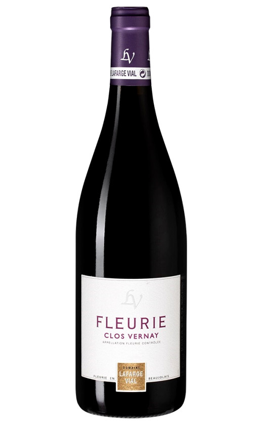 Domaine Lafarge Vial Fleurie Clos Vernay 2019