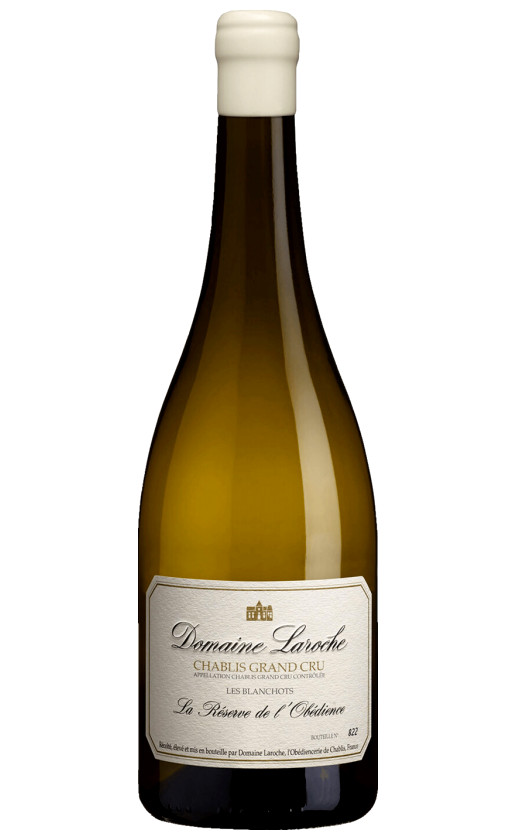 Domaine Laroche Chablis Grand Cru Les Blanchots Reserve de l'Obedience 2016