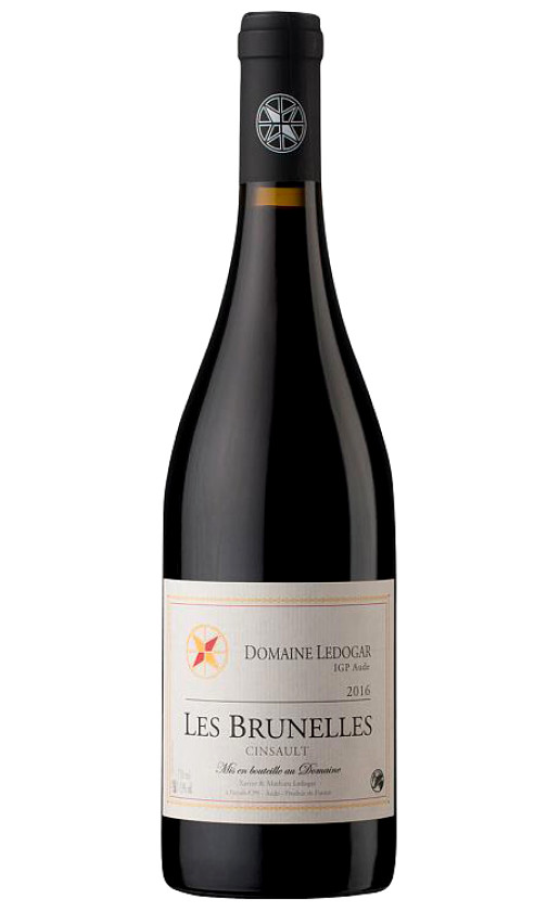 Domaine Ledogar Les Brunelles Cinsault Aude 2016