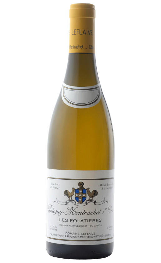 Domaine Leflaive Puligny-Montrachet 1er Cru Les Folatieres АОC 2016