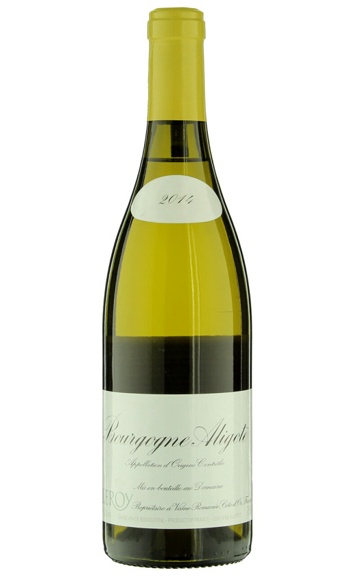 Domaine Leroy Bourgogne Aligote 2014