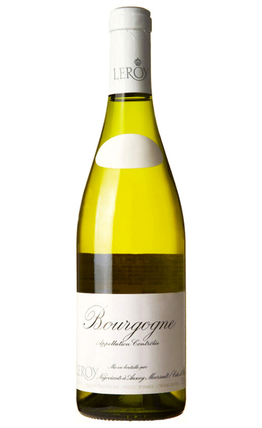Domaine Leroy Bourgogne Blanc 2016
