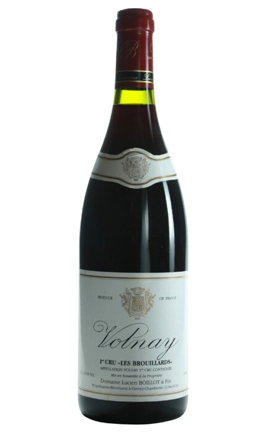 Domaine Lucien Boillot Fils Volnay 1er Cru Les Brouillards 2018