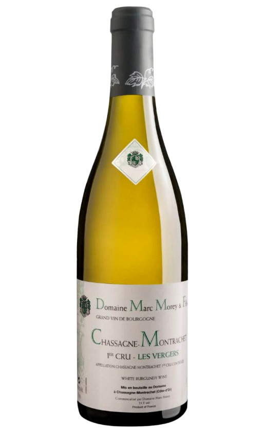 Domaine Marc Morey Fils Chassagne-Montrachet 1er Cru Les Vergers 2018