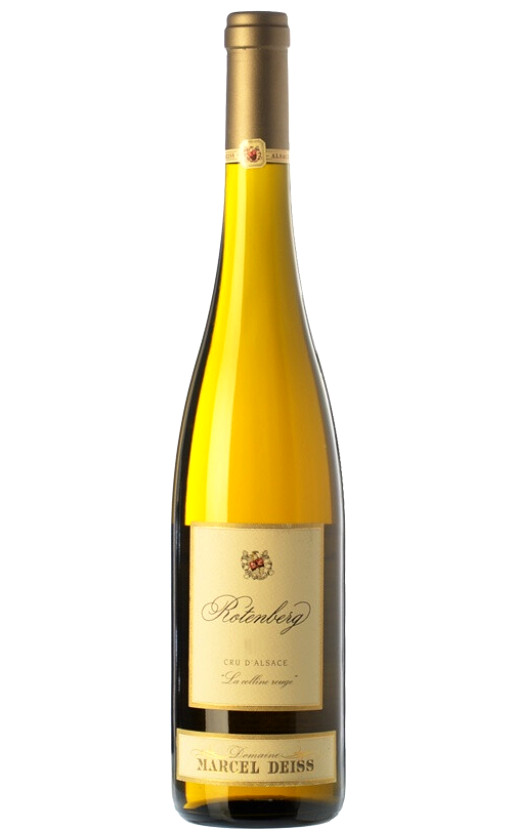 Domaine Marcel Deiss Rotenberg Cru d'Alsace La Colline Rouge 2014
