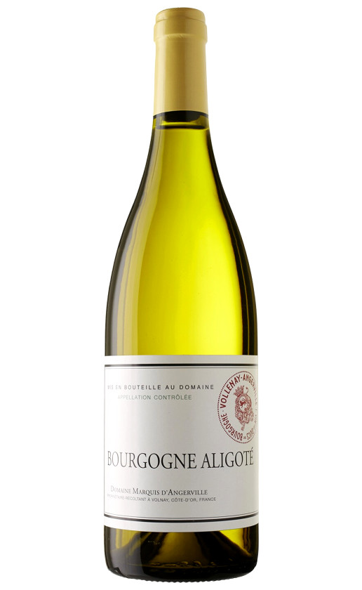 Domaine Marquis d'Angerville Bourgogne Aligote 2018