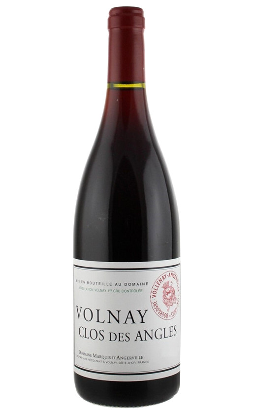 Domaine Marquis d'Angerville Volnay 1-er Cru Clos des Angles 2018