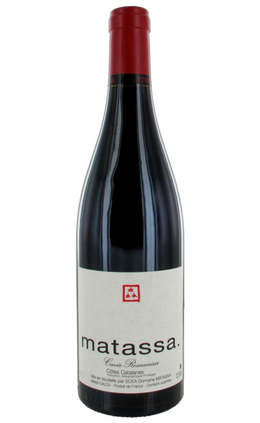 Domaine Matassa Cuvee Romanissa Cotes Catalanes